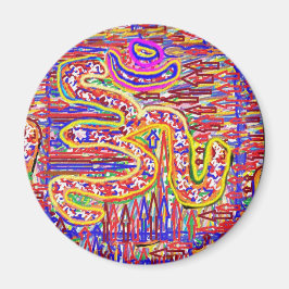 NOVINO Om Mantra - Hochenergiepakrylkunst Magnet