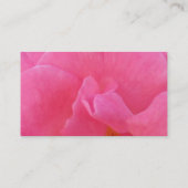 NOVINO - Sinnliches rosa Blumenblatt 3 Visitenkarte (Rückseite)