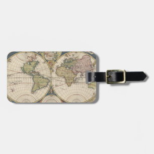 Novissima Totius Terrarum Orbis Tabula Gepäckanhänger