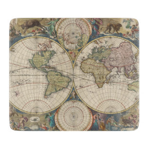 Novissima Totius Terrarum Orbis Tabula Schneidebrett