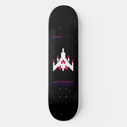 Novmbr-Arkade Skateboard (Vorderseite)