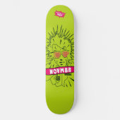 NOVMBR Sicko stick 8.5 Skateboard (Vorderseite)