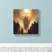 Novo Mundo Leinwanddruck (Insitu (Holzboden))