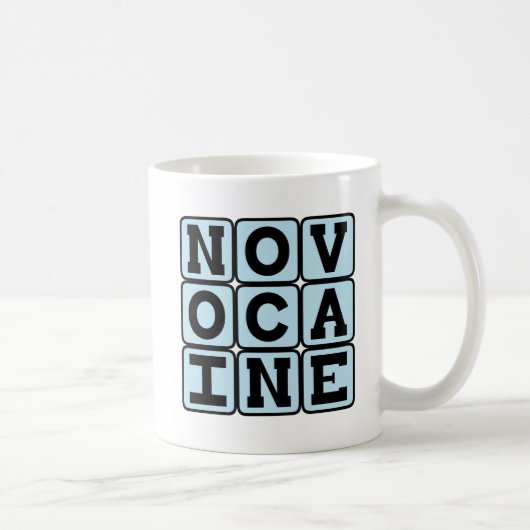 Novocain, Zahnnarkose Kaffeetasse (Rechts)