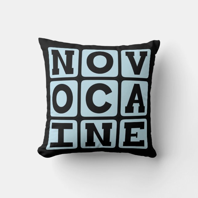 Novocain, Zahnnarkose Kissen (Vorderseite)