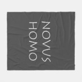 Novus homo fleecedecke (Vorderseite (Horizontal))