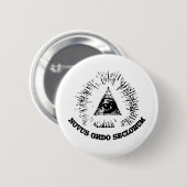 Novus Ordo Seclorum Knopf Button (Vorne & Hinten)