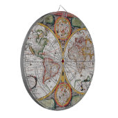 Novvelle et Exacte ~ De La Terra Universelle Dartscheibe (Vorderseite Links)