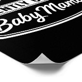 Now Accepting Gently Used Baby Mamas Funny Adult D Poster (Ecke)