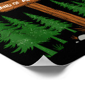 Now Entering I Wishabish Woods National Forest Lan Poster (Ecke)