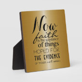 Now Faith Fotoplatte (Vorderseite)