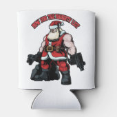 Now For The Naughty List, Funny Santa Xmas Gift Dosenkühler (Rückseite)