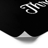 Now Hiring Fun Personalized Custom Kitchen Print Poster (Ecke)