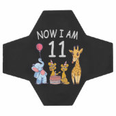 Now I am 11 years old 11th Birthday at the Zoo Fußball (Flach)