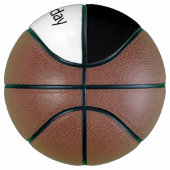 Now I am 1 year old 1st Birthday at the Zoo Baby B Basketball (Rechts)