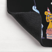 Now I am 1 year old 1st Birthday at the Zoo Baby B Mousepad (Ecke)