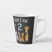 Now I am 2 years old 2nd Birthday at the Zoo Baby Milchtasse (Rechts)