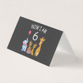 Now I am 6 years old 6th Birthday at the Zoo (Vorderseite)