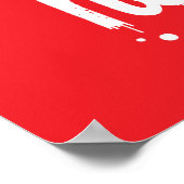 Now I Have a Machine Gun Ho Ho Ho Poster (Ecke)