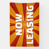 Now Leasing Apartments Large Outdoor Banner (Vertikal)