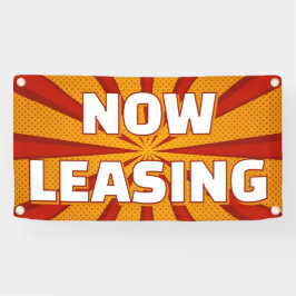 Now Leasing Apartments Large Outdoor Banner