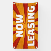 Now Leasing Apartments Large Outdoor Banner (Vertikal)