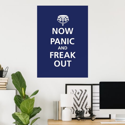 Now Panic Poster (Heimbüro)
