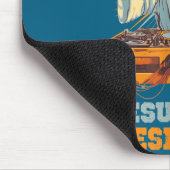 Now Watch Me Resurrect These Beats Jesus Music Mousepad (Ecke)