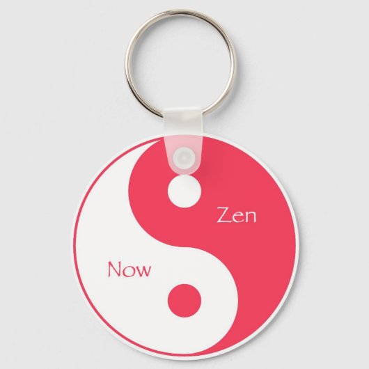 Now & Zen Magenta Schlüsselanhänger (Vorderseite)