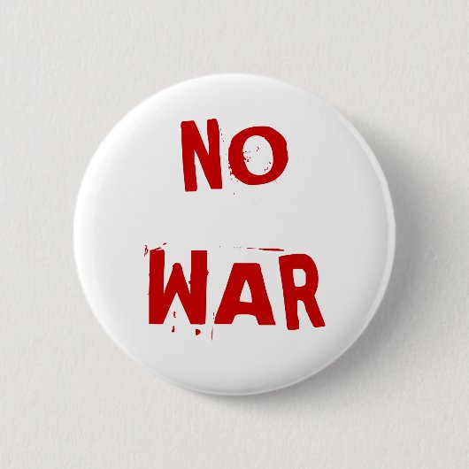 NOWAR BUTTON (Vorderseite)