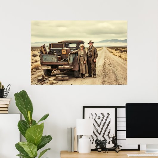 Nowhere to Go Poster (Heimbüro)