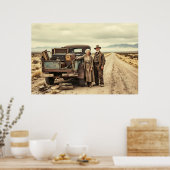 Nowhere to Go Poster (Küche)