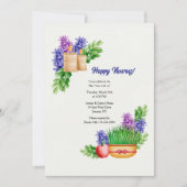 Nowruz Einladung (Vorderseite)