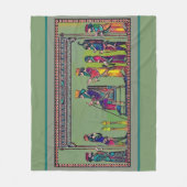 Nowruz feiert Sherpa Blanket Fleecedecke (Vorderseite)