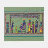 Nowruz feiert Sherpa Blanket Fleecedecke (Vorderseite (Horizontal))