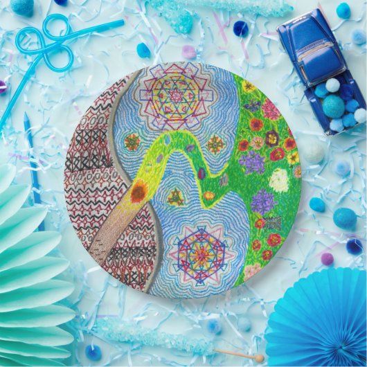 Nowruz Frühling und Leben-Erneuerungs-Set Pappteller (Party)