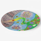 Nowruz Frühling und Leben-Erneuerungs-Set Pappteller (Schrägansicht)