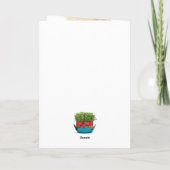Nowruz Greeting Card Karte (Rückseite)