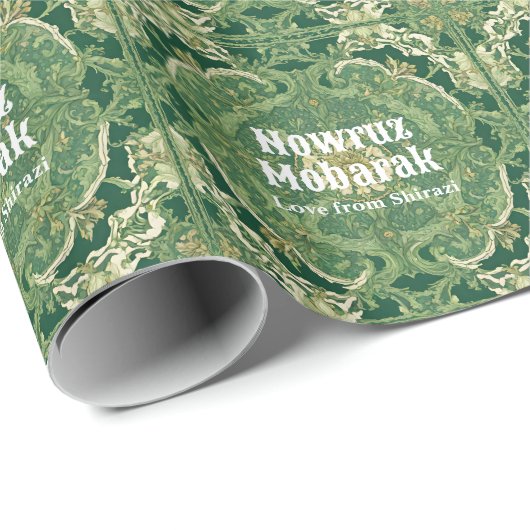 Nowruz iranisches Neujahrsfest Party Veranstaltung Geschenkpapier (Rolleneckpunkt)