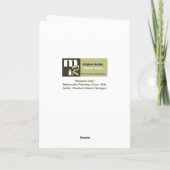 Nowruz Mubarak. Benutzerdefinierte persische Neuja Feiertagskarte (Rückseite)