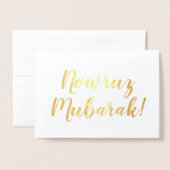 nowruz mubarak! folienkarte (Vorderseite mit Umschlag)