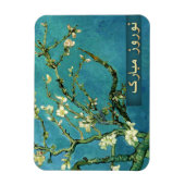 Nowruz Mubarak. Kunsthandwerksmagnete aus Persien Magnet (Vertikal)