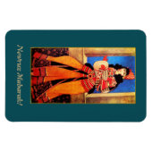 Nowruz Mubarak. Persian New Year Gift Magnet (Horizontal)