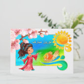 Nowruz Mubarak Persian New Year Party Einladung (Stehend Vorderseite)