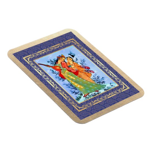 Nowruz Mubarak. Persische Gift-Magnete für Neujahr Magnet (Rechte Seite)