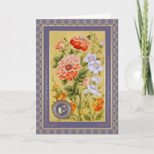 Nowruz Mubarak. Persische Neujahrs-Grußkarten Feiertagskarte