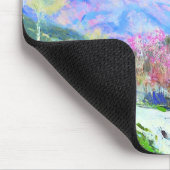 Nowruz Mubarak. Persische Neujahrsgeschenke Mousepad (Ecke)