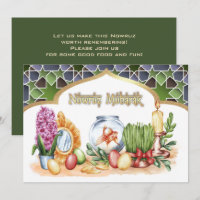 Nowruz Mubarak Persische Neujahrsneujahrs-Party Ei