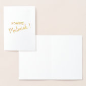 Nowruz Mubarak Persischer Neujahrsblank Folienkarte (Anzeige)