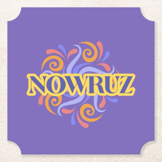 Nowruz Untersetzer (Vorderseite)
